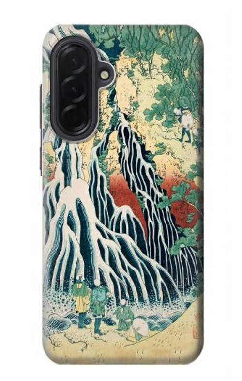 W2491 Hokusai Kirifuri Waterfall at Kurokami Case Cover Custodia e Flip Case per Samsung Galaxy A36 W2491 Hokusai Kirifuri Waterfall at Kurokami Case Cover Custodia e Flip Case per Samsung Galaxy A36