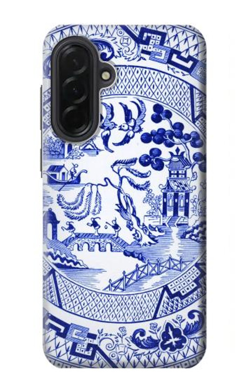 W2768 Willow Pattern Graphic Case Cover Custodia e Flip Case per Samsung Galaxy A36 W2768 Willow Pattern Graphic Case Cover Custodia e Flip Case per Samsung Galaxy A36