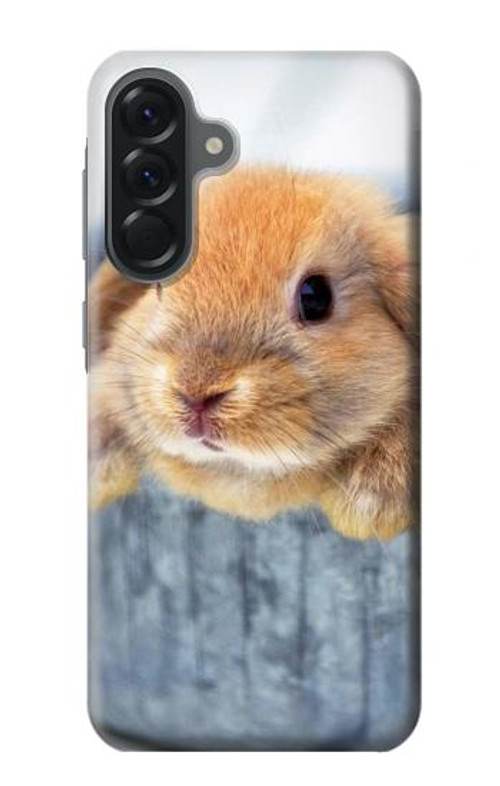 W0242 Cute Rabbit Case Cover Custodia e Flip Case per Samsung Galaxy A56