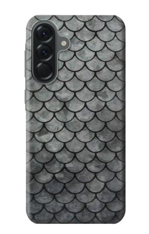 W2950 Silver Fish Scale Case Cover Custodia e Flip Case per Samsung Galaxy A56 W2950 Silver Fish Scale Case Cover Custodia e Flip Case per Samsung Galaxy A56