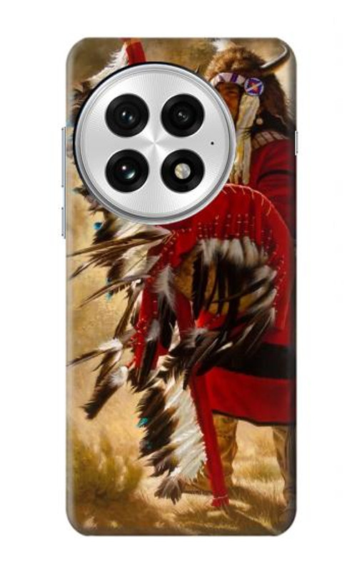 W0817 Red Indian Case Cover Custodia e Flip Case per OnePlus 13