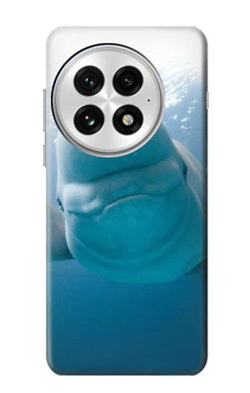 W1801 Beluga Whale Smile Whale Case Cover Custodia e Flip Case per OnePlus 13