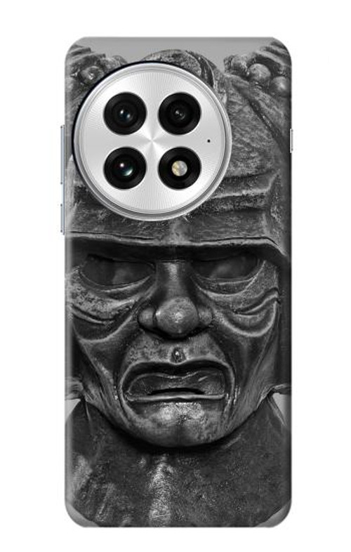 W1827 Japan Samurai Helmet Case Cover Custodia e Flip Case per OnePlus 13