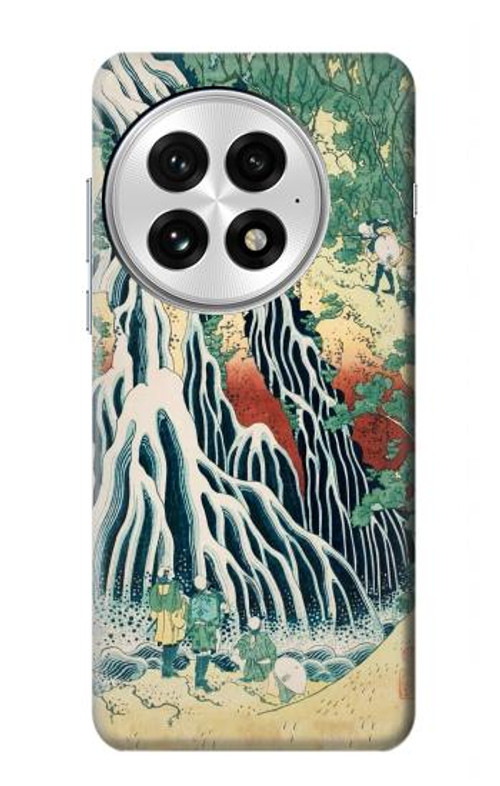 W2491 Hokusai Kirifuri Waterfall at Kurokami Case Cover Custodia e Flip Case per OnePlus 13 W2491 Hokusai Kirifuri Waterfall at Kurokami Case Cover Custodia e Flip Case per OnePlus 13