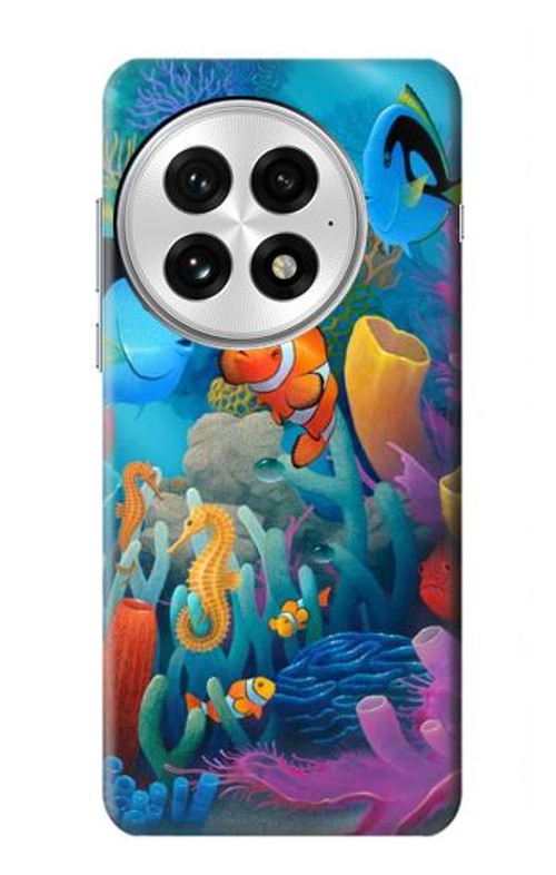 W3227 Underwater World Cartoon Case Cover Custodia e Flip Case per OnePlus 13 W3227 Underwater World Cartoon Case Cover Custodia e Flip Case per OnePlus 13