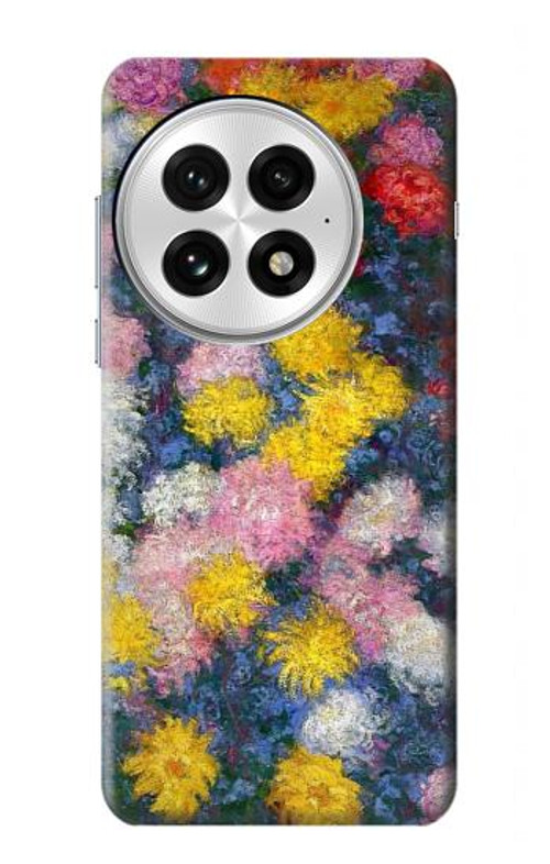 W3342 Claude Monet Chrysanthemums Case Cover Custodia e Flip Case per OnePlus 13
