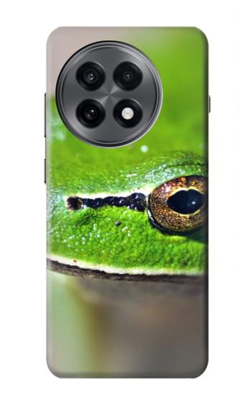 W3845 Green frog Case Cover Custodia e Flip Case per OnePlus 13R