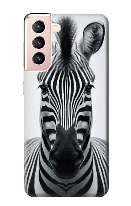 W4027 Zebra Case Cover Custodia e Flip Case per Samsung Galaxy S21 5G