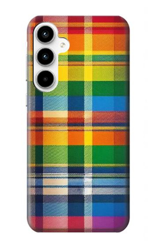 W3983 Fabric Texture LGBTQ Case Cover Custodia e Flip Case per Samsung Galaxy A35 5G