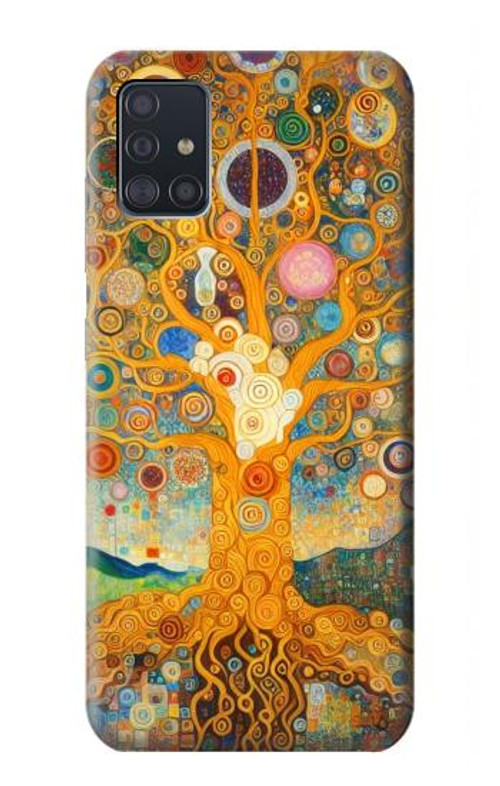 W4007 Tree of Life Painting Case Cover Custodia e Flip Case per Samsung Galaxy A51 W4007 Tree of Life Painting Case Cover Custodia e Flip Case per Samsung Galaxy A51