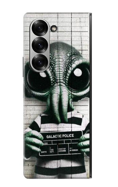 W3964 Alien Prisoner Photo Case Cover Custodia e Flip Case per Samsung Galaxy Z Fold 6