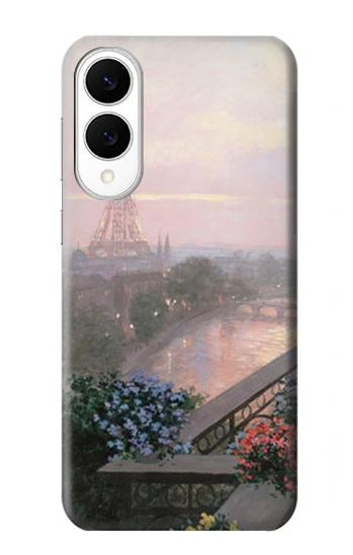 W1443 Terrace in Paris Eifel Case Cover Custodia e Flip Case per Samsung Galaxy S25 Edge