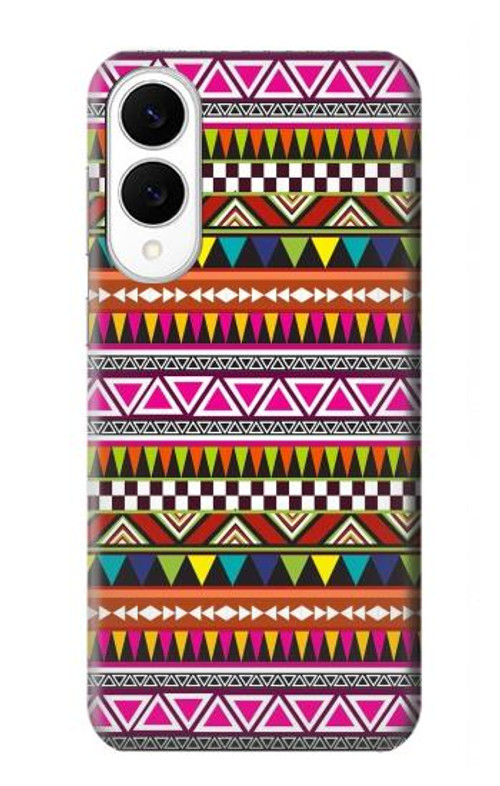 W2292 Aztec Tribal Pattern Case Cover Custodia e Flip Case per Samsung Galaxy S25 Edge