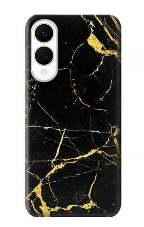 W2896 Gold Marble Graphic Printed Case Cover Custodia e Flip Case per Samsung Galaxy S25 Edge