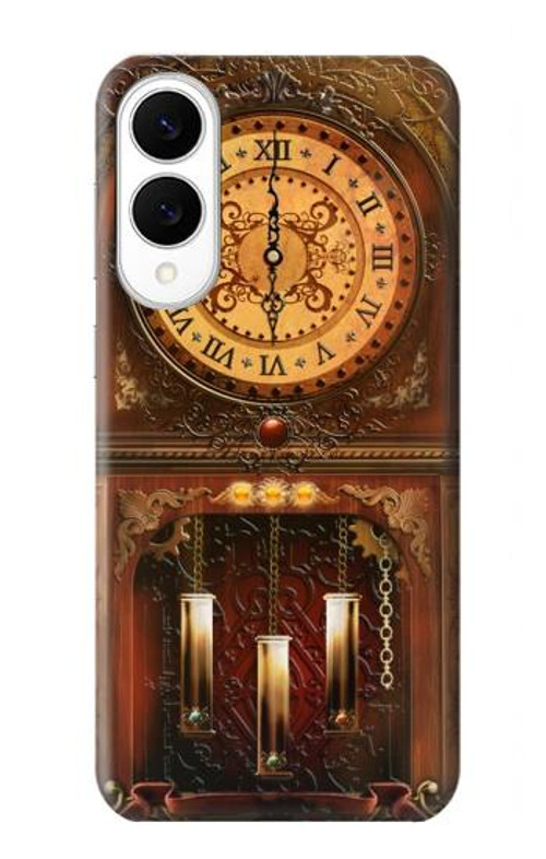 W3174 Grandfather Clock Case Cover Custodia e Flip Case per Samsung Galaxy S25 Edge