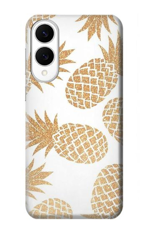 W3718 Seamless Pineapple Case Cover Custodia e Flip Case per Samsung Galaxy S25 Edge