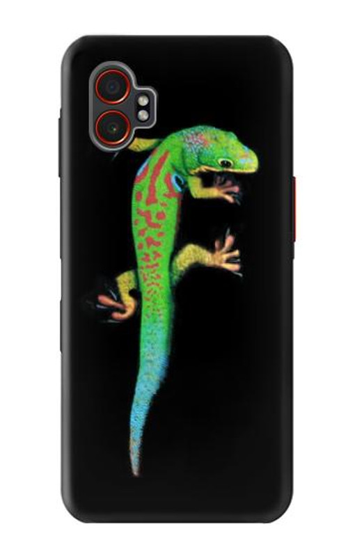 W0125 Green Madagascan Gecko Case Cover Custodia e Flip Case per Samsung Galaxy XCover7 Pro