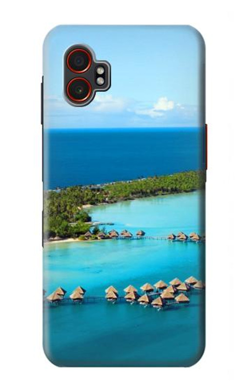 W0844 Bora Bora Island Case Cover Custodia e Flip Case per Samsung Galaxy XCover7 Pro