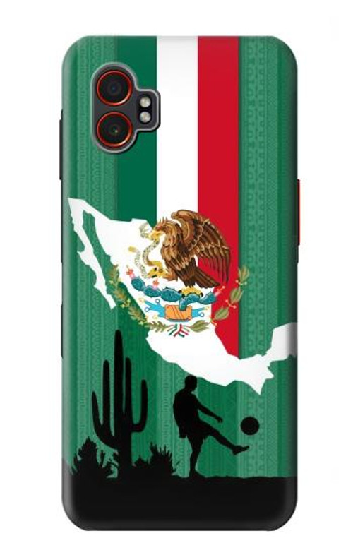W2994 Mexico Football Soccer Case Cover Custodia e Flip Case per Samsung Galaxy XCover7 Pro