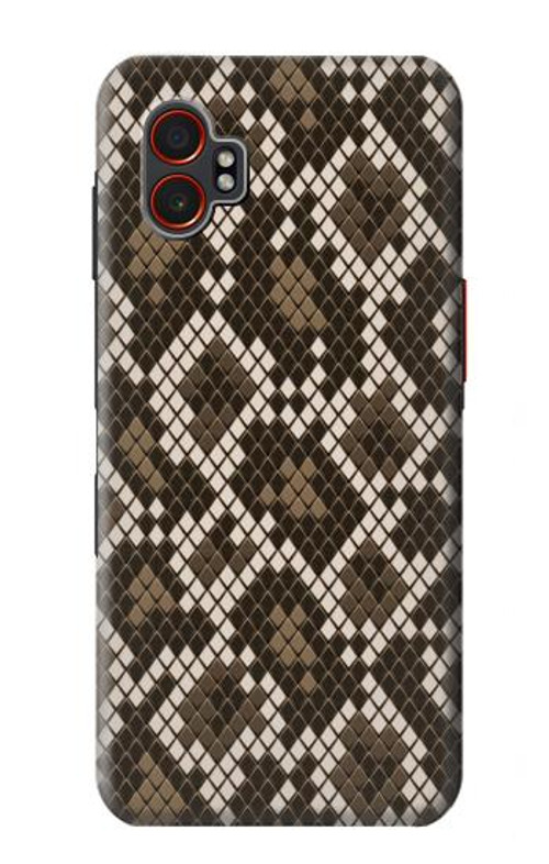 W3389 Seamless Snake Skin Pattern Graphic Case Cover Custodia e Flip Case per Samsung Galaxy XCover7 Pro