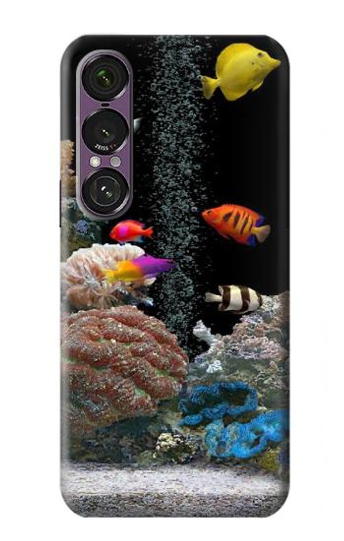 W0226 Aquarium Case Cover Custodia e Flip Case per Sony Xperia 1 VII