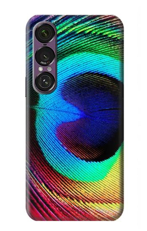 W0511 Peacock Case Cover Custodia e Flip Case per Sony Xperia 1 VII