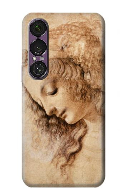 W1045 Leonardo da Vinci Woman's Head Case Cover Custodia e Flip Case per Sony Xperia 1 VII