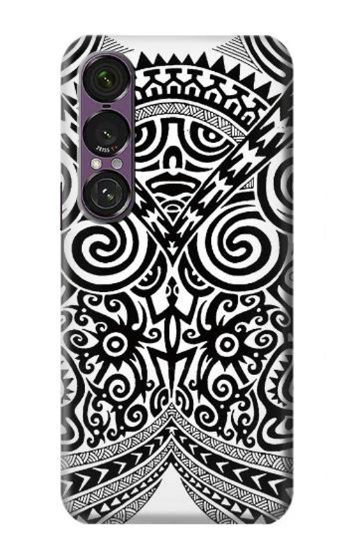W1655 Maori Tattoo Case Cover Custodia e Flip Case per Sony Xperia 1 VII