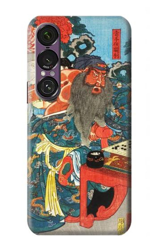 W1826 Utagawa Kuniyoshi Guan Yu Case Cover Custodia e Flip Case per Sony Xperia 1 VII