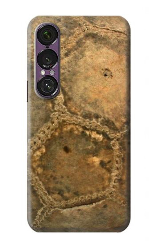 W2531 Old Soccer Ball Case Cover Custodia e Flip Case per Sony Xperia 1 VII