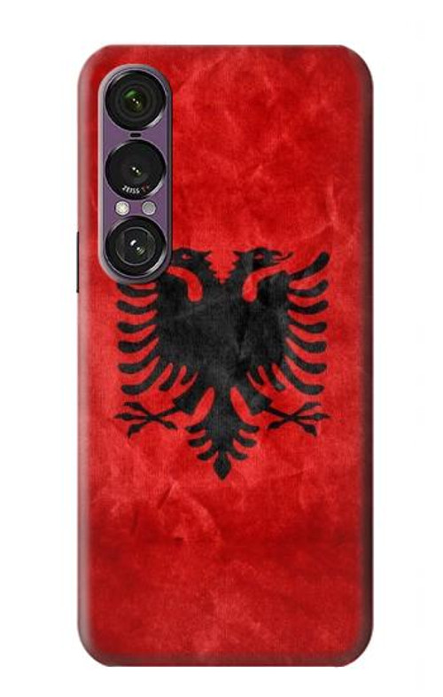 W2982 Albania Football Soccer Case Cover Custodia e Flip Case per Sony Xperia 1 VII
