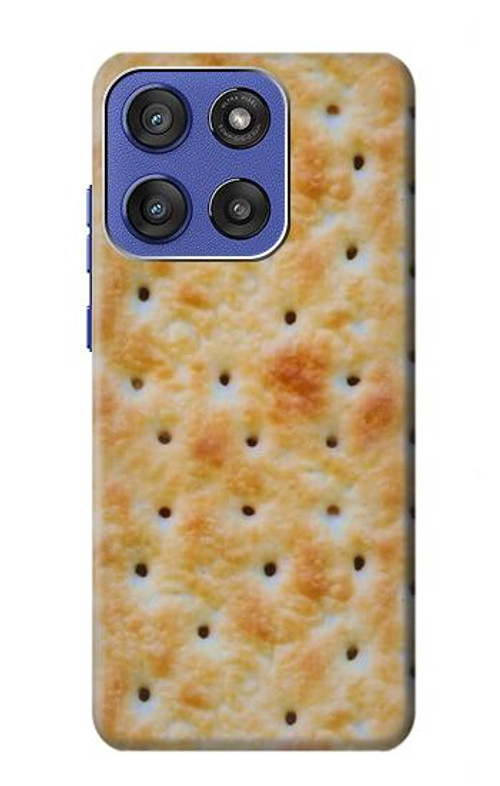 W2987 Cream Cracker Biscuits Case Cover Custodia e Flip Case per Motorola Moto G Stylus 5G (2025), Edge 60 Stylus