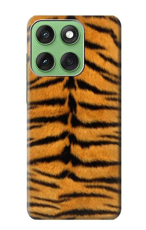 W0576 Tiger Skin Case Cover Custodia e Flip Case per Motorola Edge 60
