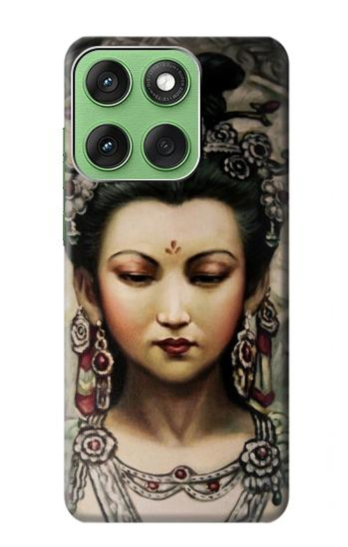 W0681 Guan Yin Case Cover Custodia e Flip Case per Motorola Edge 60