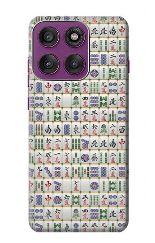 W1051 Mahjong Case Cover Custodia e Flip Case per Motorola Edge 60 Pro