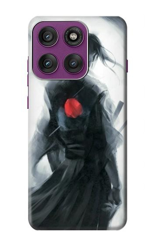 W1339 Japan Samurai Bushido Case Cover Custodia e Flip Case per Motorola Edge 60 Pro