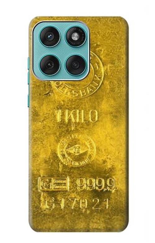 W2618 One Kilo Gold Bar Case Cover Custodia e Flip Case per Motorola Edge 60 Fusion
