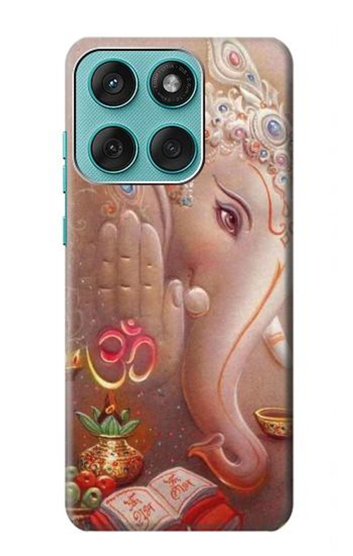 W2678 Hindu God Ganesha Lord of Success Case Cover Custodia e Flip Case per Motorola Edge 60 Fusion