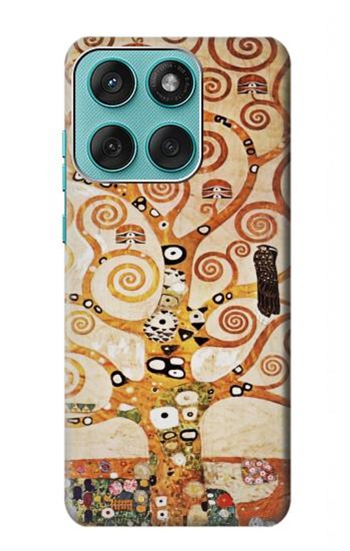 W2723 The Tree of Life Gustav Klimt Case Cover Custodia e Flip Case per Motorola Edge 60 Fusion