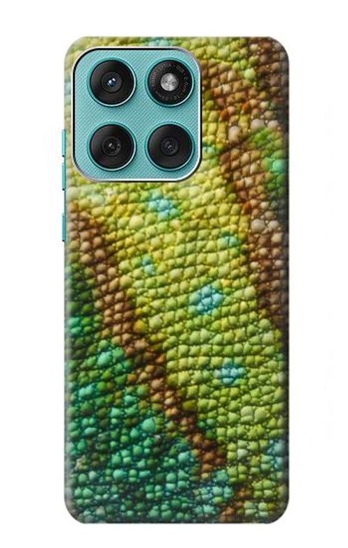 W3057 Lizard Skin Graphic Printed Case Cover Custodia e Flip Case per Motorola Edge 60 Fusion