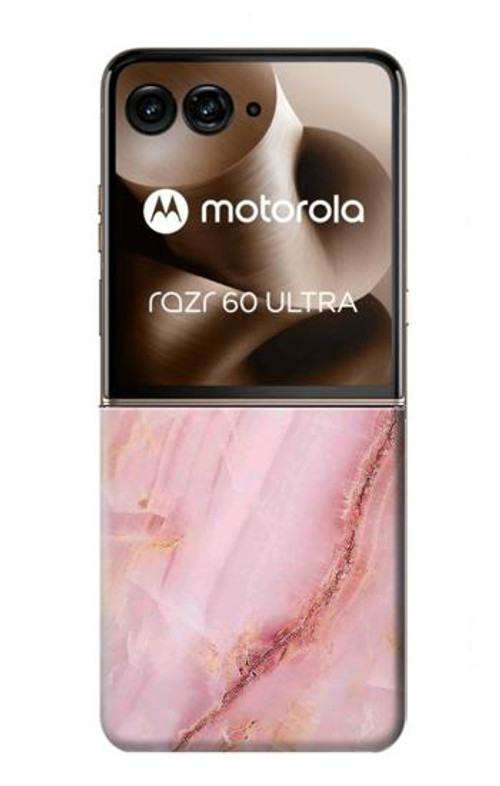 W3670 Blood Marble Case Cover Custodia e Flip Case per Motorola Razr 60 Ultra, Razr Ultra 2025
