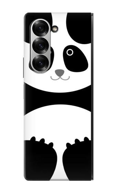 W2085 Panda Minimalist Case Cover Custodia e Flip Case per Samsung Galaxy Z Fold 7