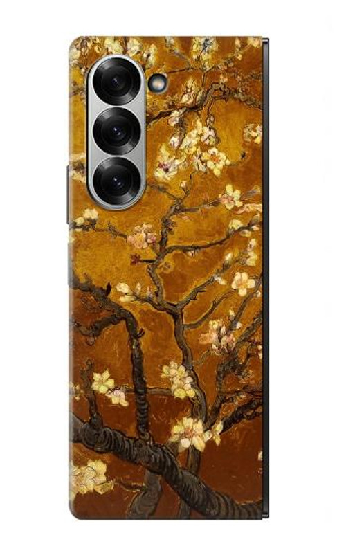 W2663 Yellow Blossoming Almond Tree Van Gogh Case Cover Custodia e Flip Case per Samsung Galaxy Z Fold 7
