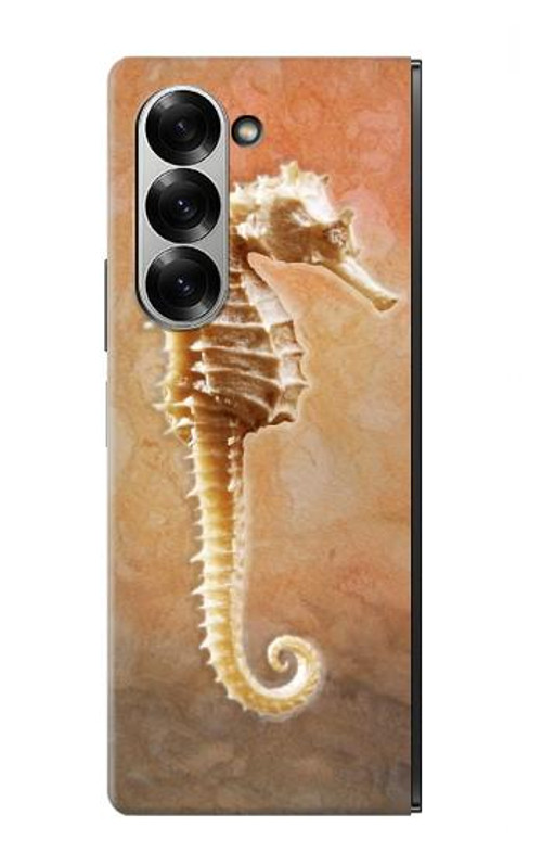 W2674 Seahorse Skeleton Fossil Case Cover Custodia e Flip Case per Samsung Galaxy Z Fold 7