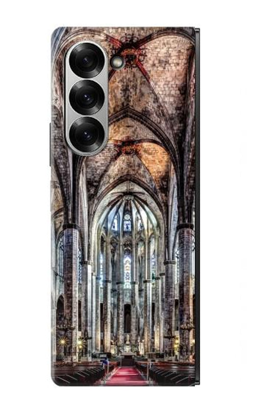 W3210 Santa Maria Del Mar Cathedral Case Cover Custodia e Flip Case per Samsung Galaxy Z Fold 7