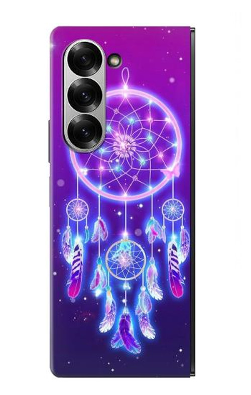 W3484 Cute Galaxy Dream Catcher Case Cover Custodia e Flip Case per Samsung Galaxy Z Fold 7