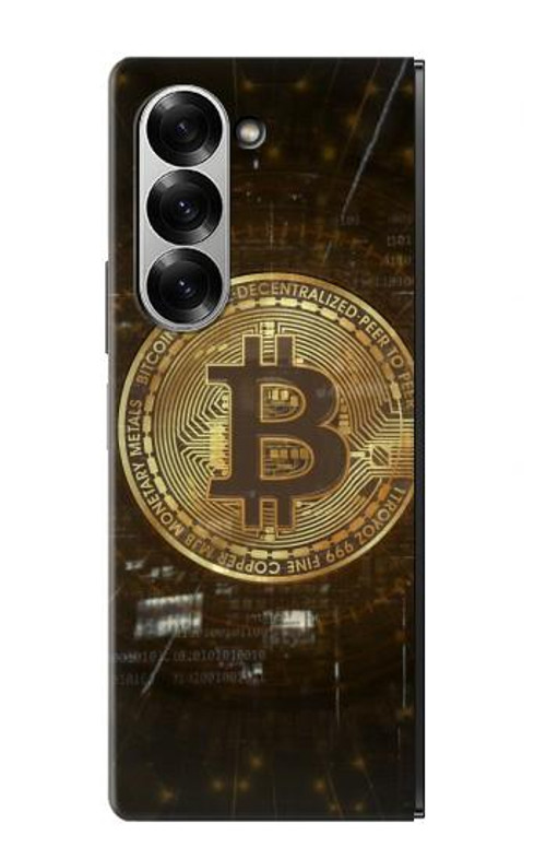 W3798 Cryptocurrency Bitcoin Case Cover Custodia e Flip Case per Samsung Galaxy Z Fold 7