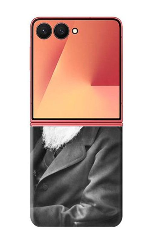W1610 Charles Darwin Case Cover Custodia e Flip Case per Samsung Galaxy Z Flip 7