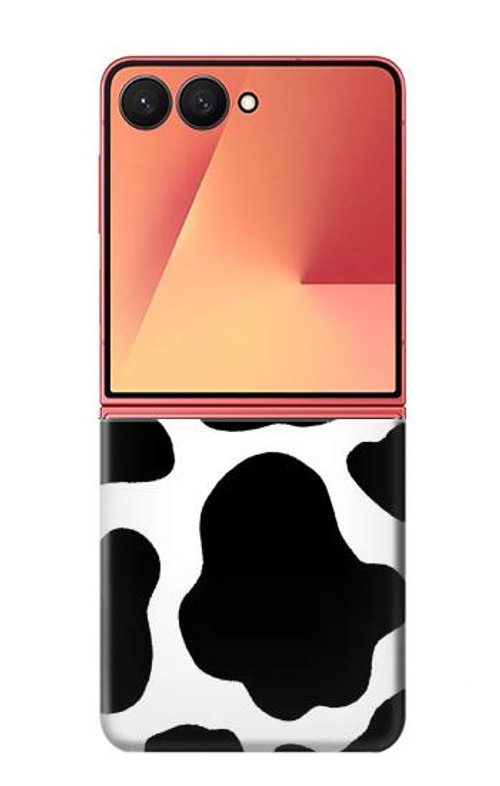 W2096 Seamless Cow Pattern Case Cover Custodia e Flip Case per Samsung Galaxy Z Flip 7