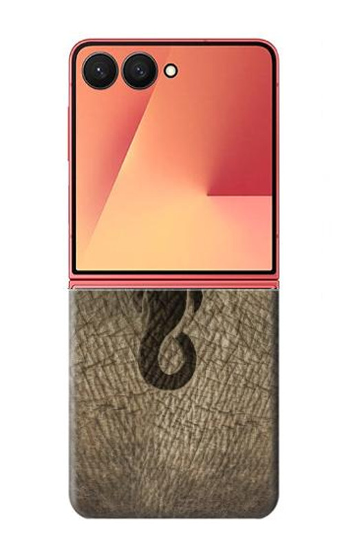 W2516 Elephant Skin Graphic Printed Case Cover Custodia e Flip Case per Samsung Galaxy Z Flip 7
